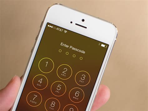 apple 4 digit passcode.
